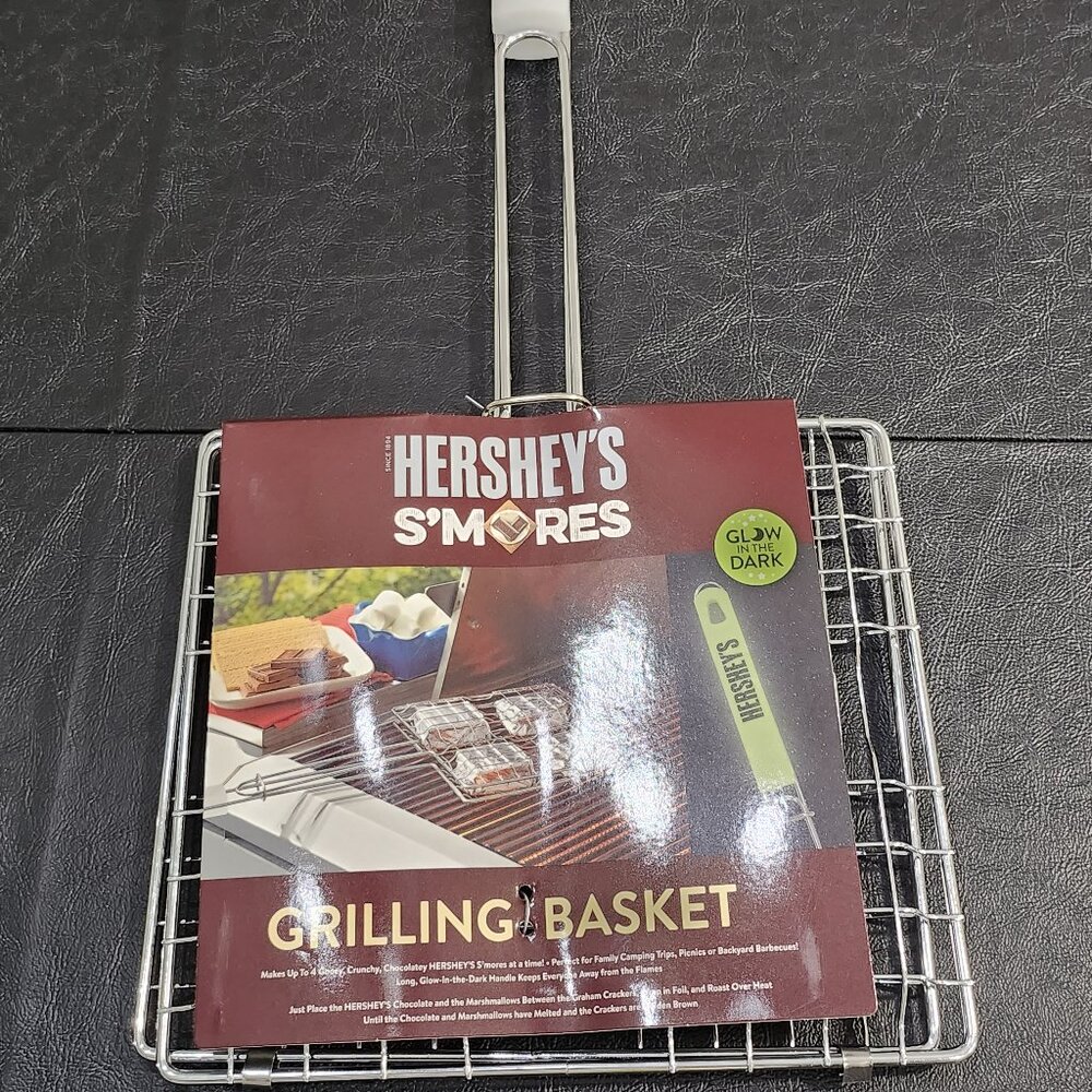 New Hershey S'mores. Glow-In-The-Dark Grilling Basket